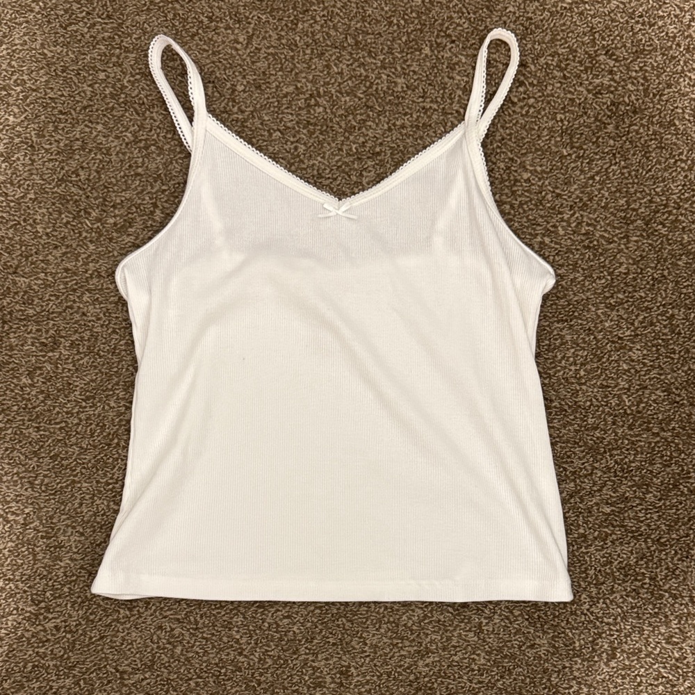 SO Women's White Camisole Top